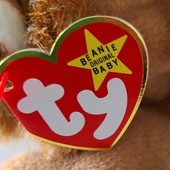 TY BEANIE BABY "ROARY"THE LION -1996 PVC PELLETS MINT WITH TAG RETIRED VTG - Picture 2 of 12